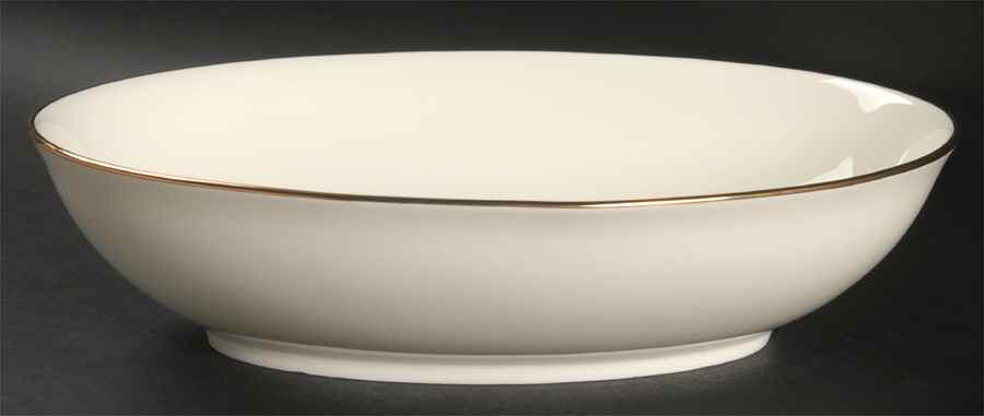 Royale Cream 10" Oval Vegetable Bowl by Pfaltzgraff-1