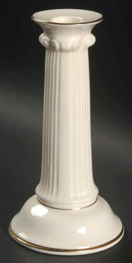 Royale Cream Tall Candlestick by Pfaltzgraff-1
