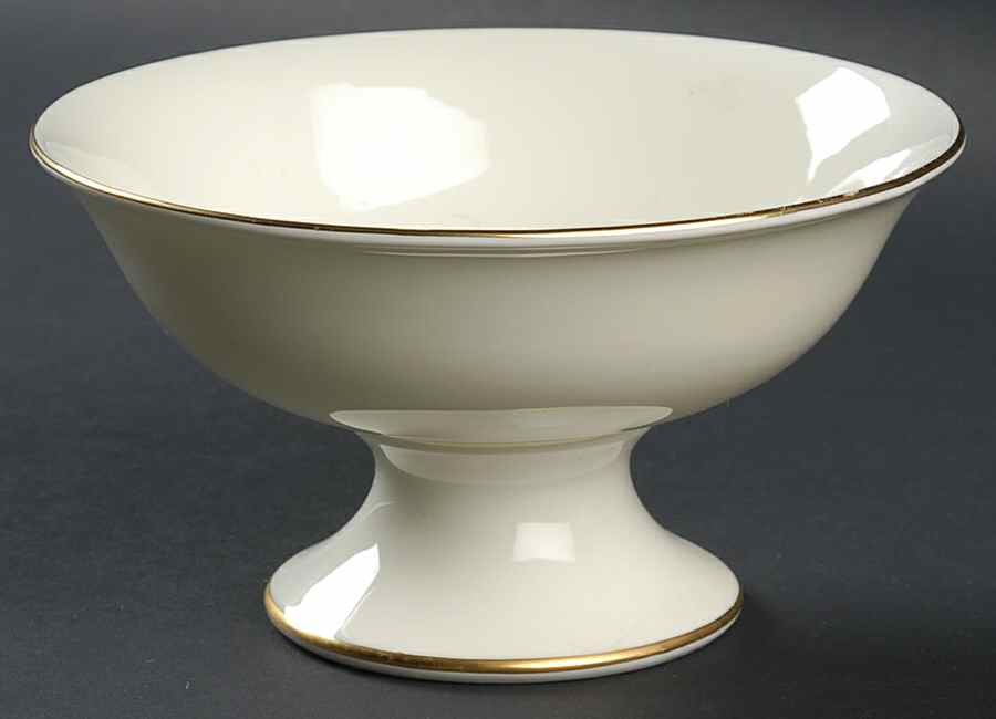 Royale Cream Footed Bon Bon by Pfaltzgraff-1