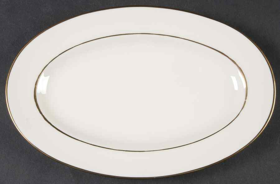 Royale Cream Relish/Butter Tray by Pfaltzgraff-1
