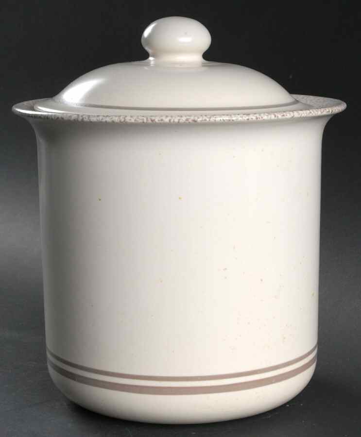 Sand Drift Medium Canister & Lid by Pfaltzgraff-1