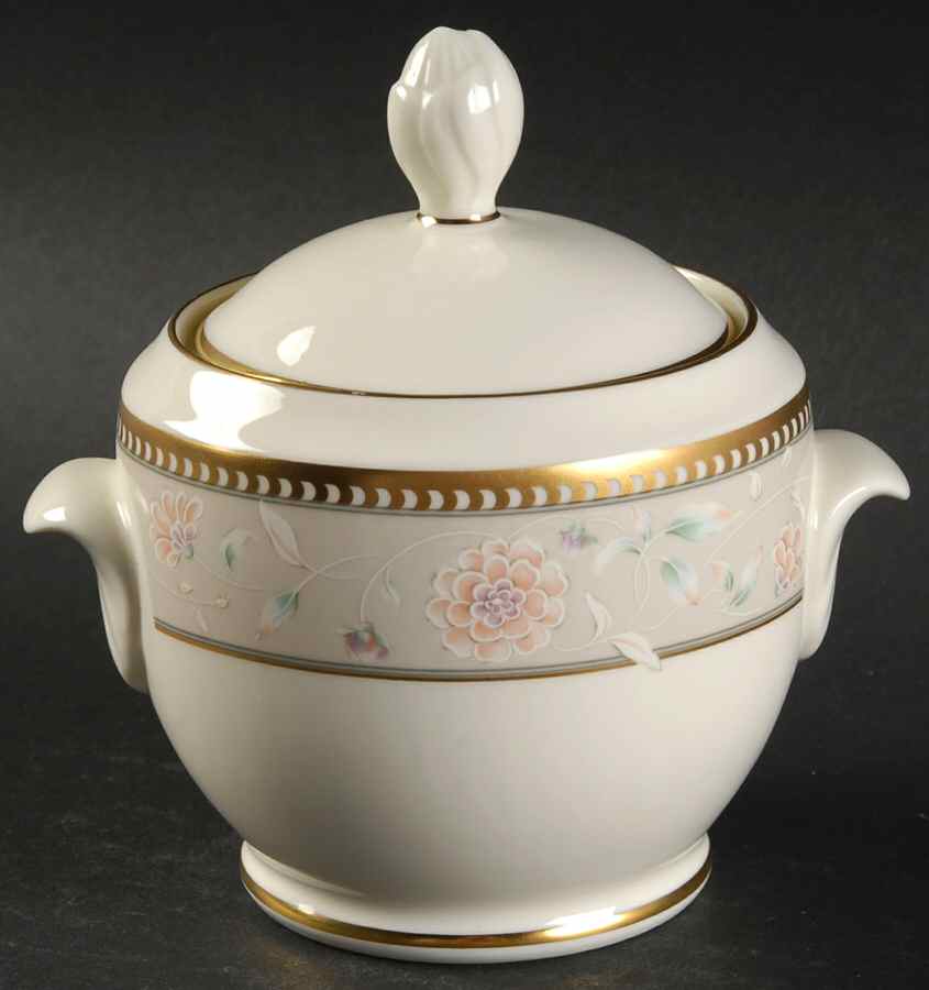 Saratoga Sugar Bowl & Lid by Pfaltzgraff-1