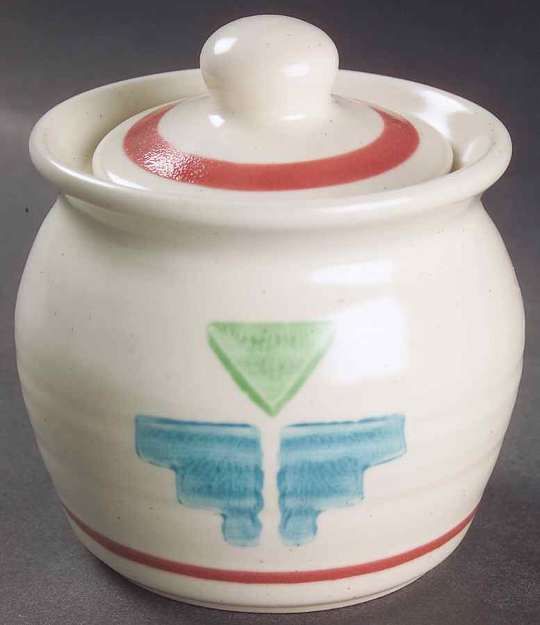 Saratoga Sugar Bowl & Lid by Pfaltzgraff-1