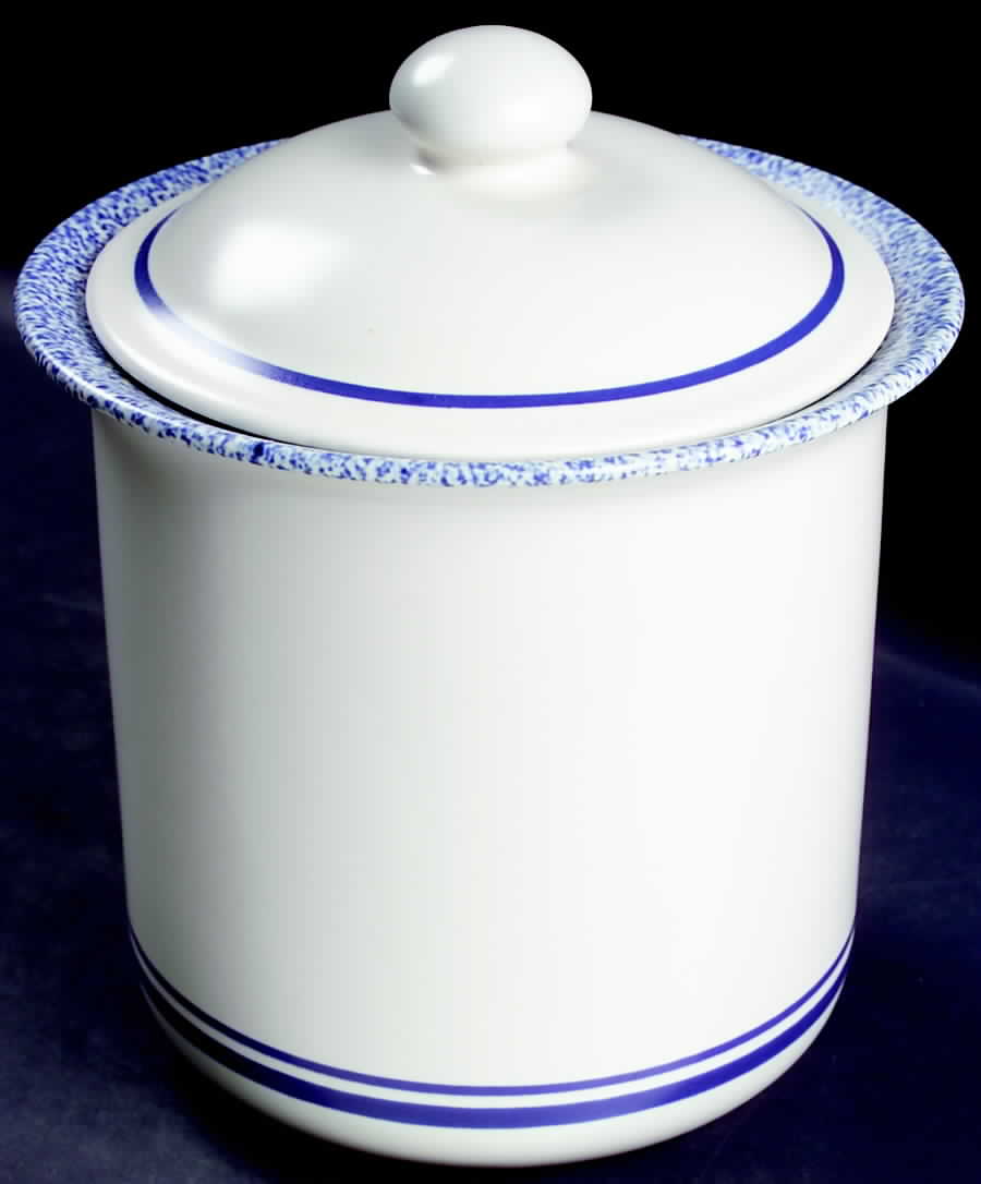 Seaspray Medium Canister & Lid by Pfaltzgraff-1