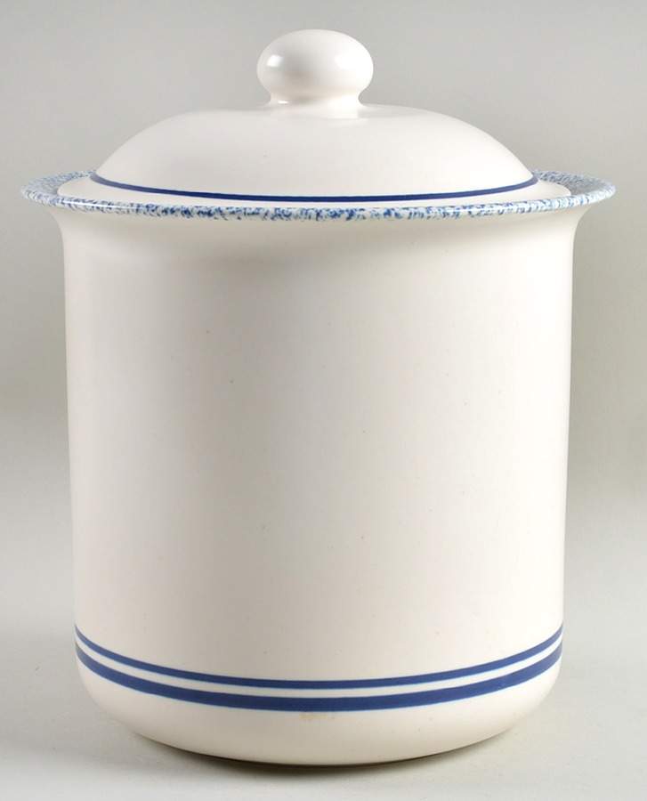Seaspray Large Canister & Lid by Pfaltzgraff-1