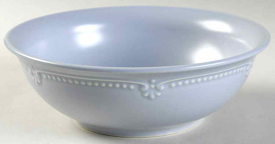 Sea Blue Pearls 7" Round Vegetable Bowl by Pfaltzgraff-1