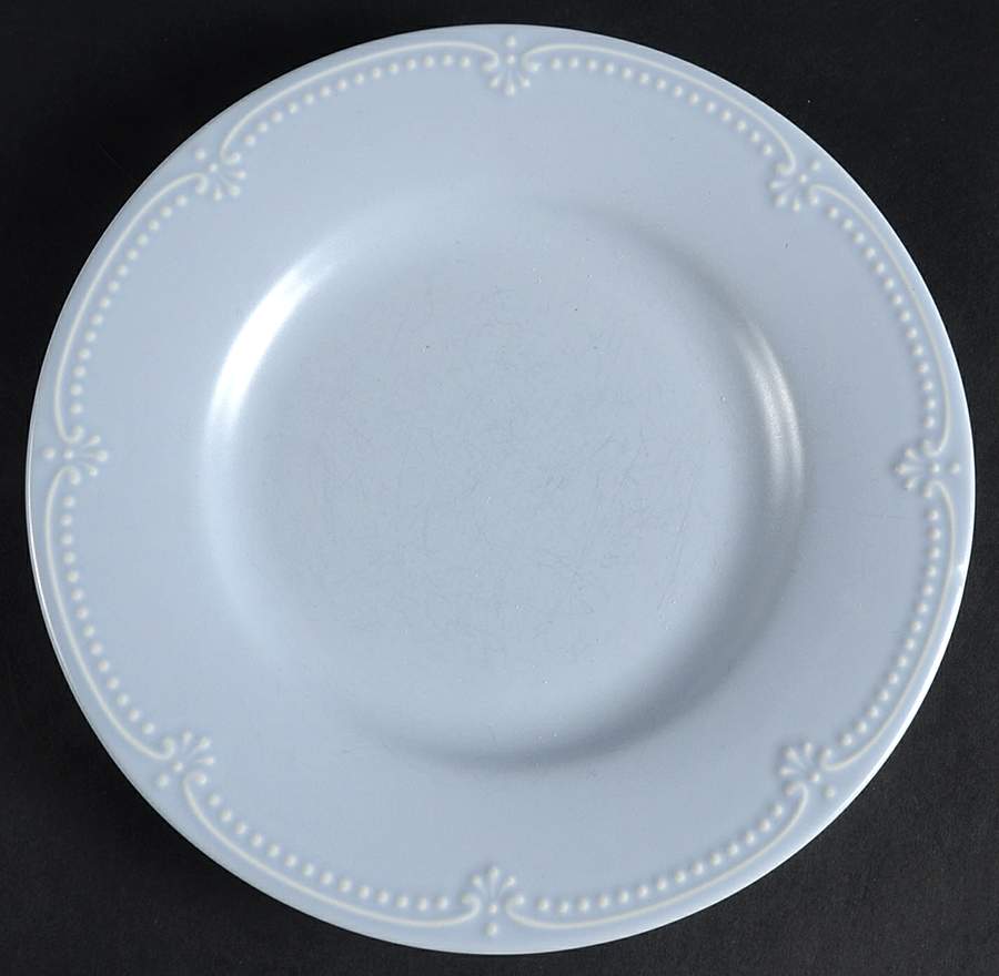 Sea Blue Pearls Luncheon Plate by Pfaltzgraff-1