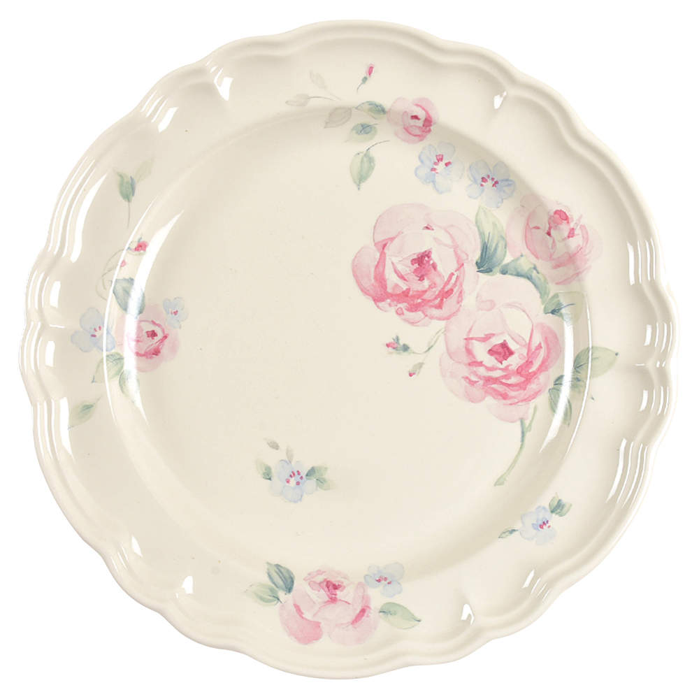Secret Rose Dinner Plate by Pfaltzgraff-1