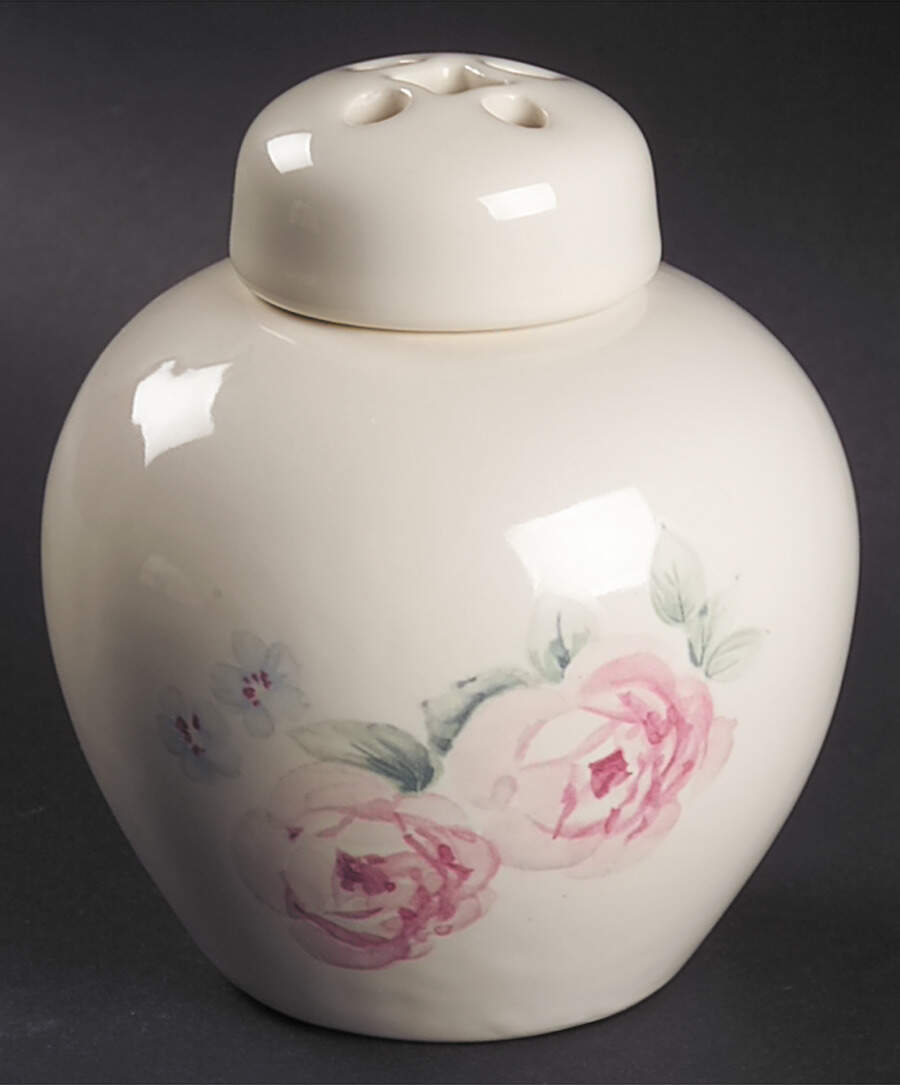 Secret Rose Potpourri Jar & Lid by Pfaltzgraff-1
