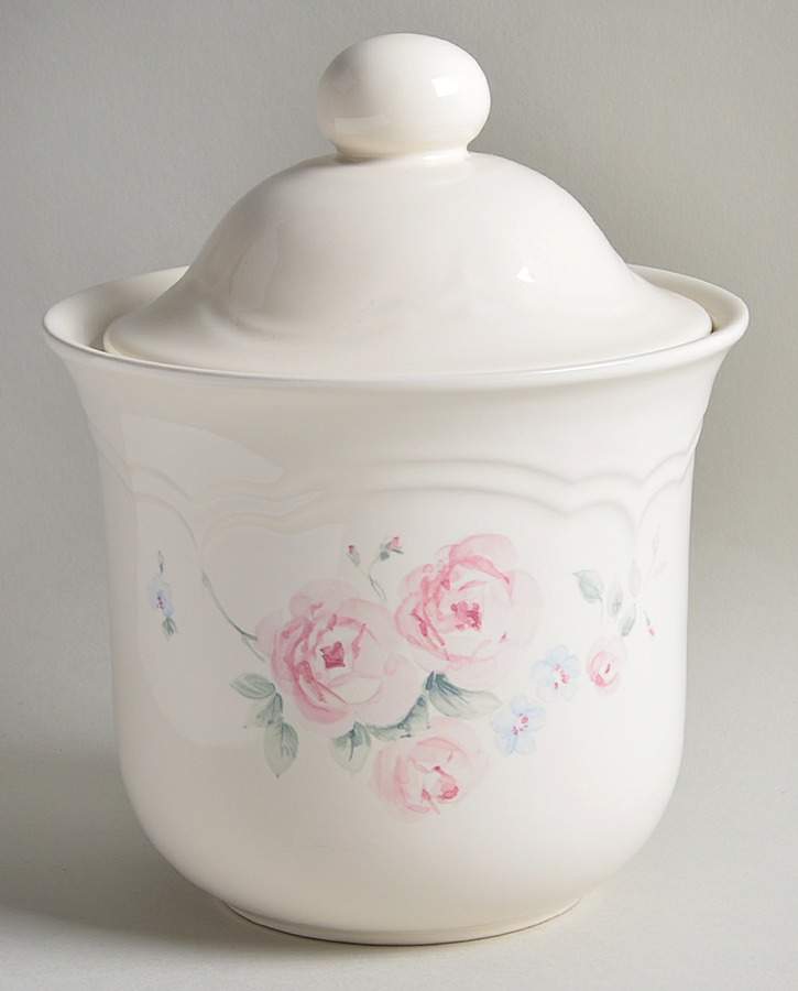 Secret Rose Small Canister & Lid by Pfaltzgraff-1