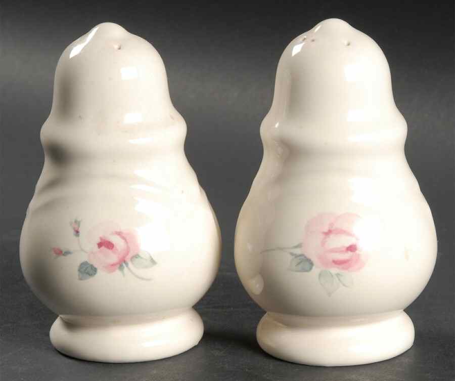 Secret Rose Salt & Pepper Set by Pfaltzgraff-1