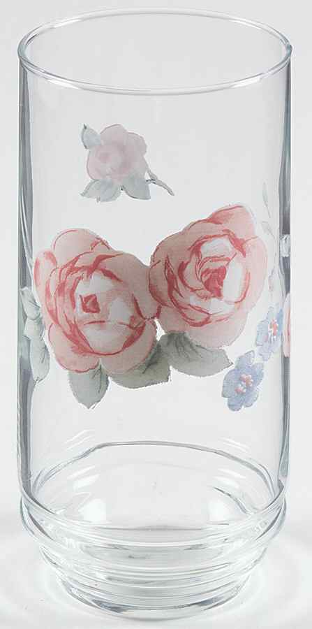 Secret Rose 16 Oz Glassware Tumbler by Pfaltzgraff-1