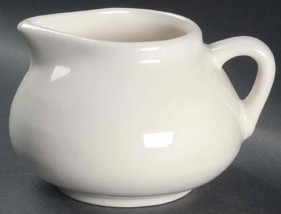 Simply White Circles Round Gravy Boat by Pfaltzgraff-1