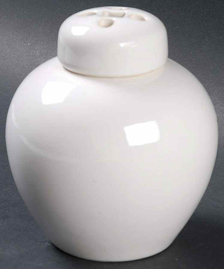 Simply White Shapes Potpourri Jar & Lid by Pfaltzgraff-1