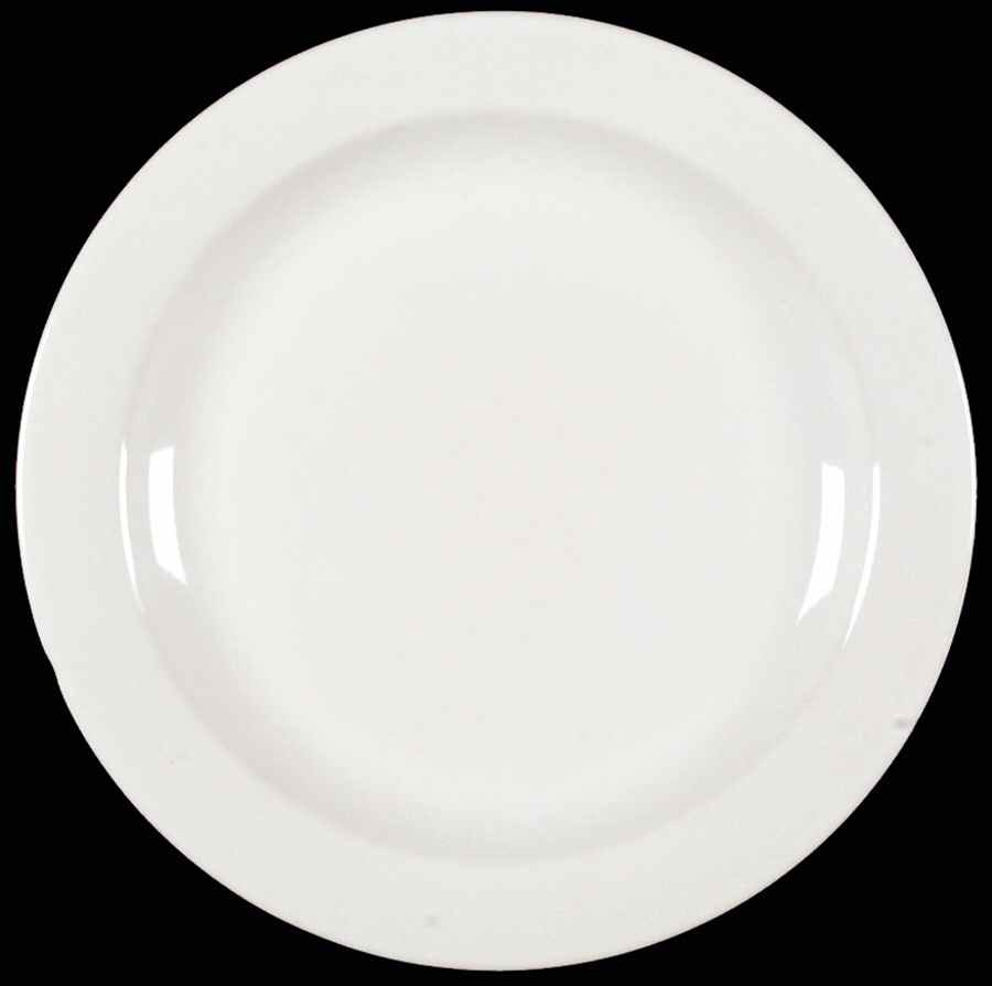 Simply White Shapes Salad Plate by Pfaltzgraff-1