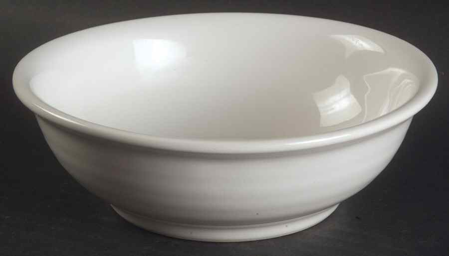 Simply White Shapes Soup/Cereal Bowl by Pfaltzgraff-1