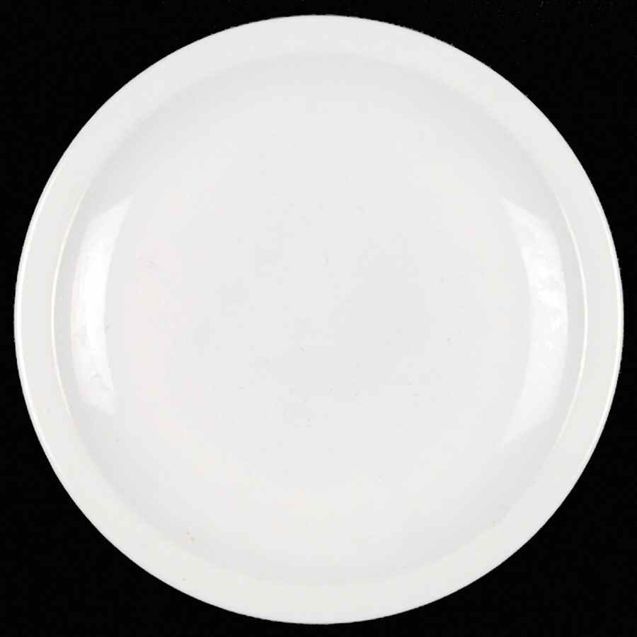 Simply White Shapes Dinner Plate by Pfaltzgraff-1