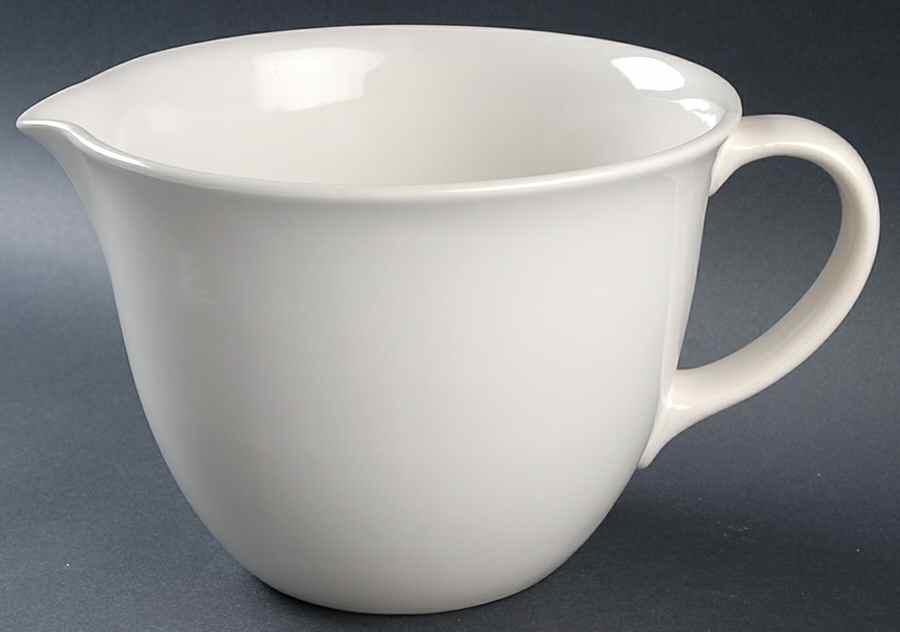 Simply White Shapes Batter Bowl by Pfaltzgraff-1