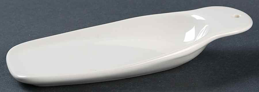 Simply White Shapes Butter Scooter by Pfaltzgraff-1