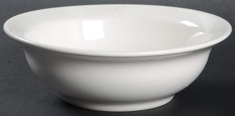 Simply White Shapes Soup/Cereal Bowl by Pfaltzgraff-1