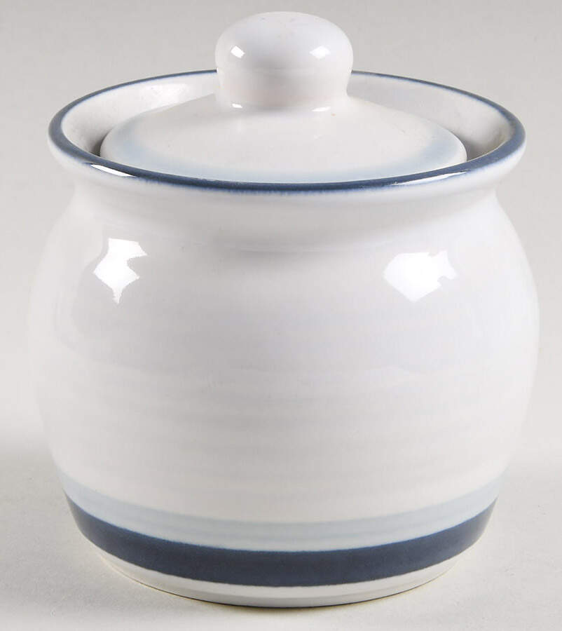 Sky Sugar Bowl & Lid by Pfaltzgraff-1