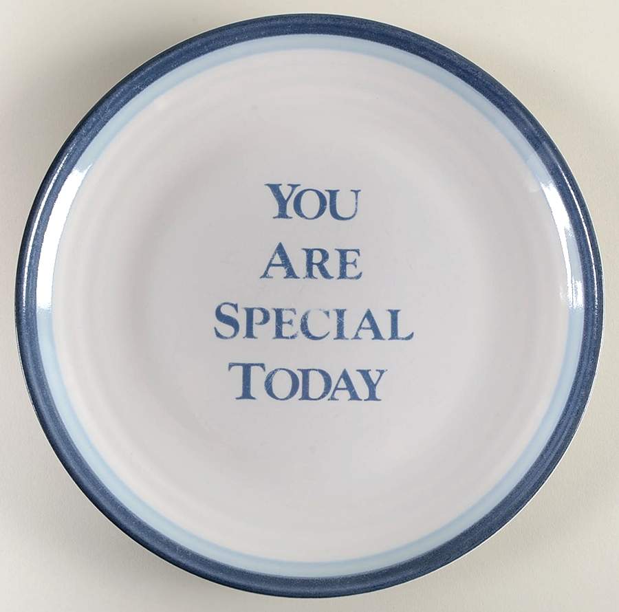 Sky "You Are Special" Dinner Plate by Pfaltzgraff-1