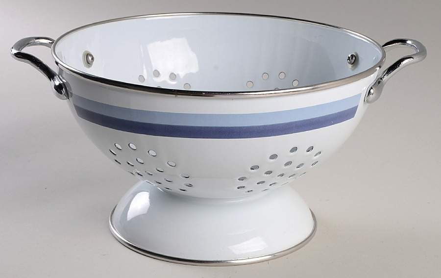 Sky Metal Colander by Pfaltzgraff-1