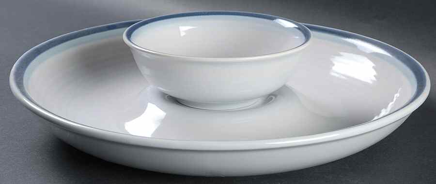 Sky (2 Piece) Chip & Dip Set by Pfaltzgraff-1