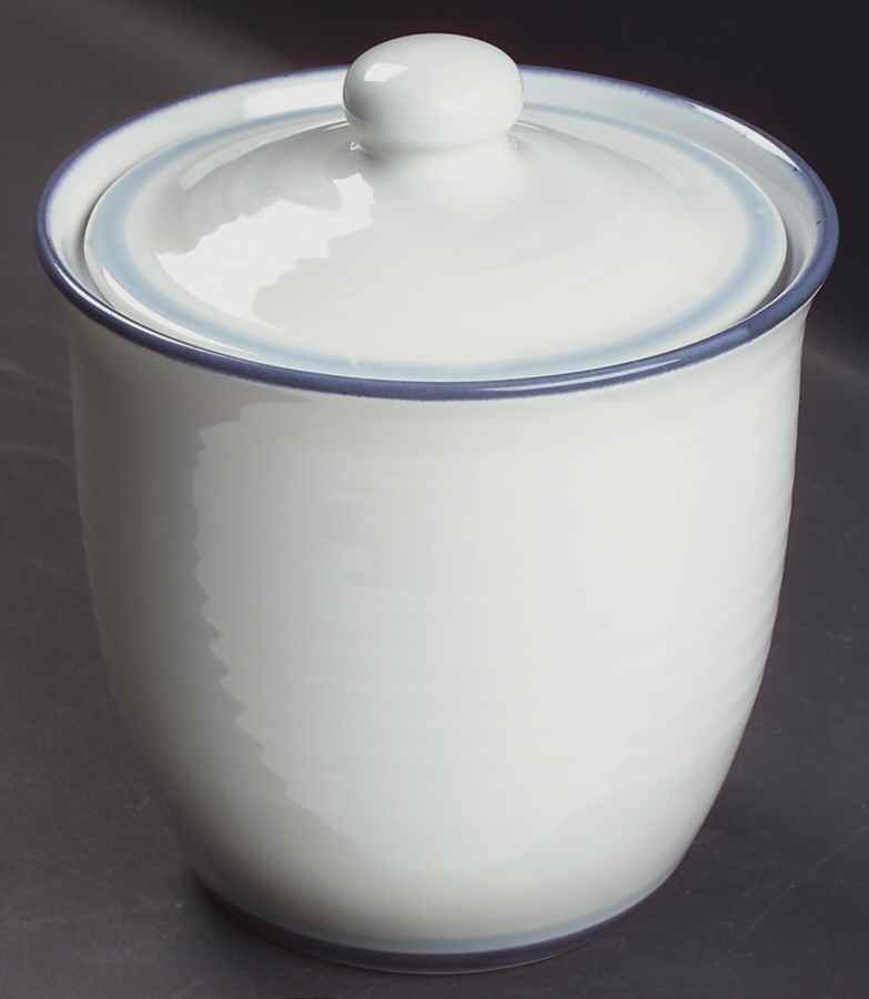 Sky Large Canister & Lid by Pfaltzgraff-1