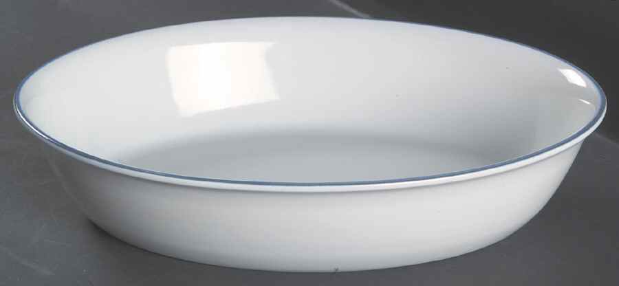 Sky 10" Oval Vegetable Bowl by Pfaltzgraff-1