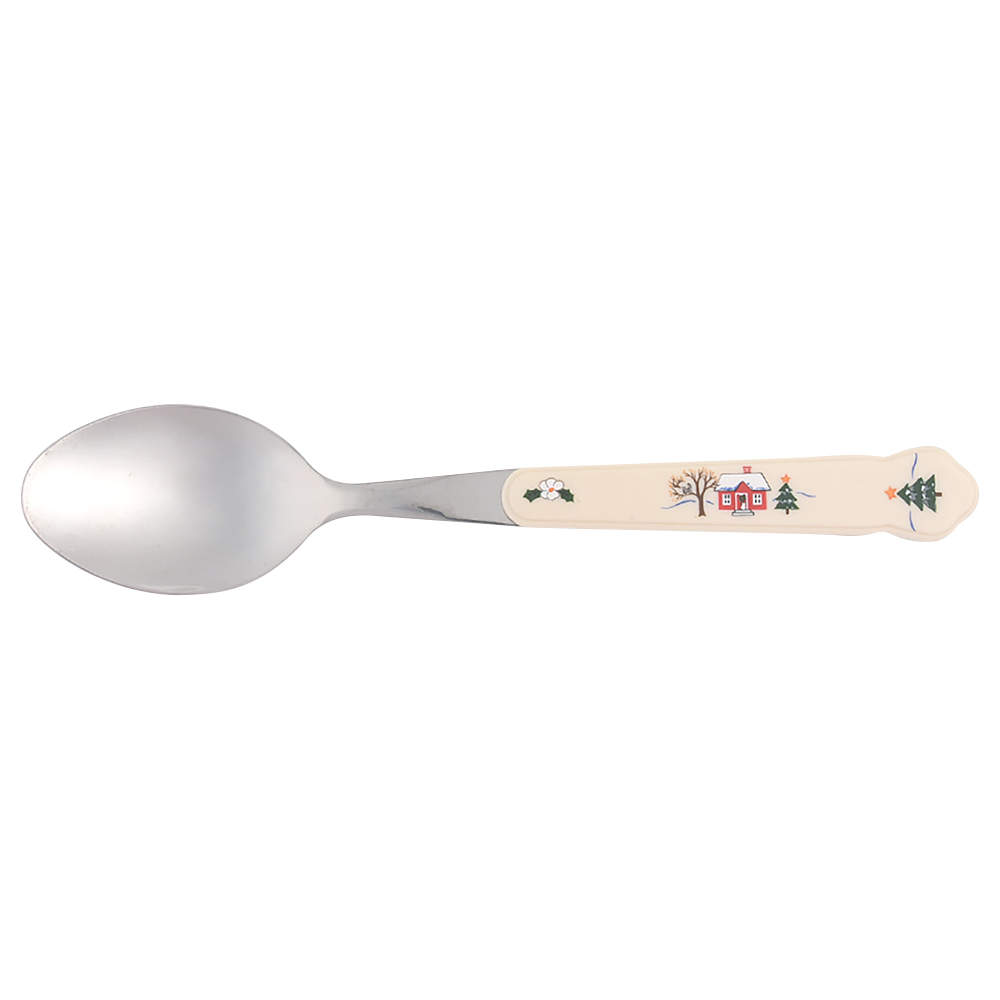 Snow Village Place/Oval Soup Spoon by Pfaltzgraff-1