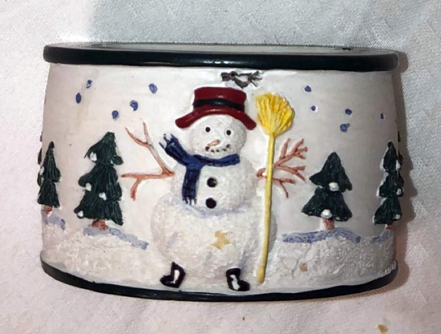 Snow Village Napkin Ring by Pfaltzgraff-1