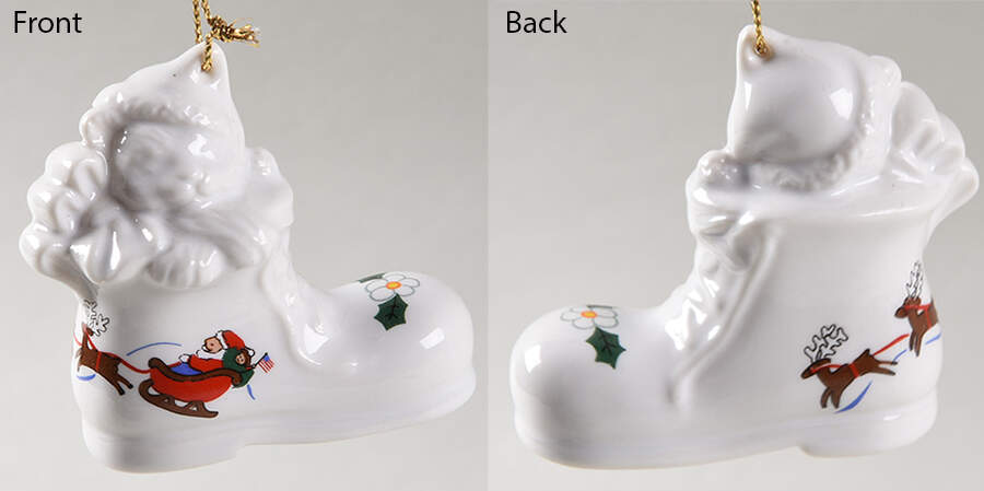 Snow Village Cat Ornament by Pfaltzgraff-1