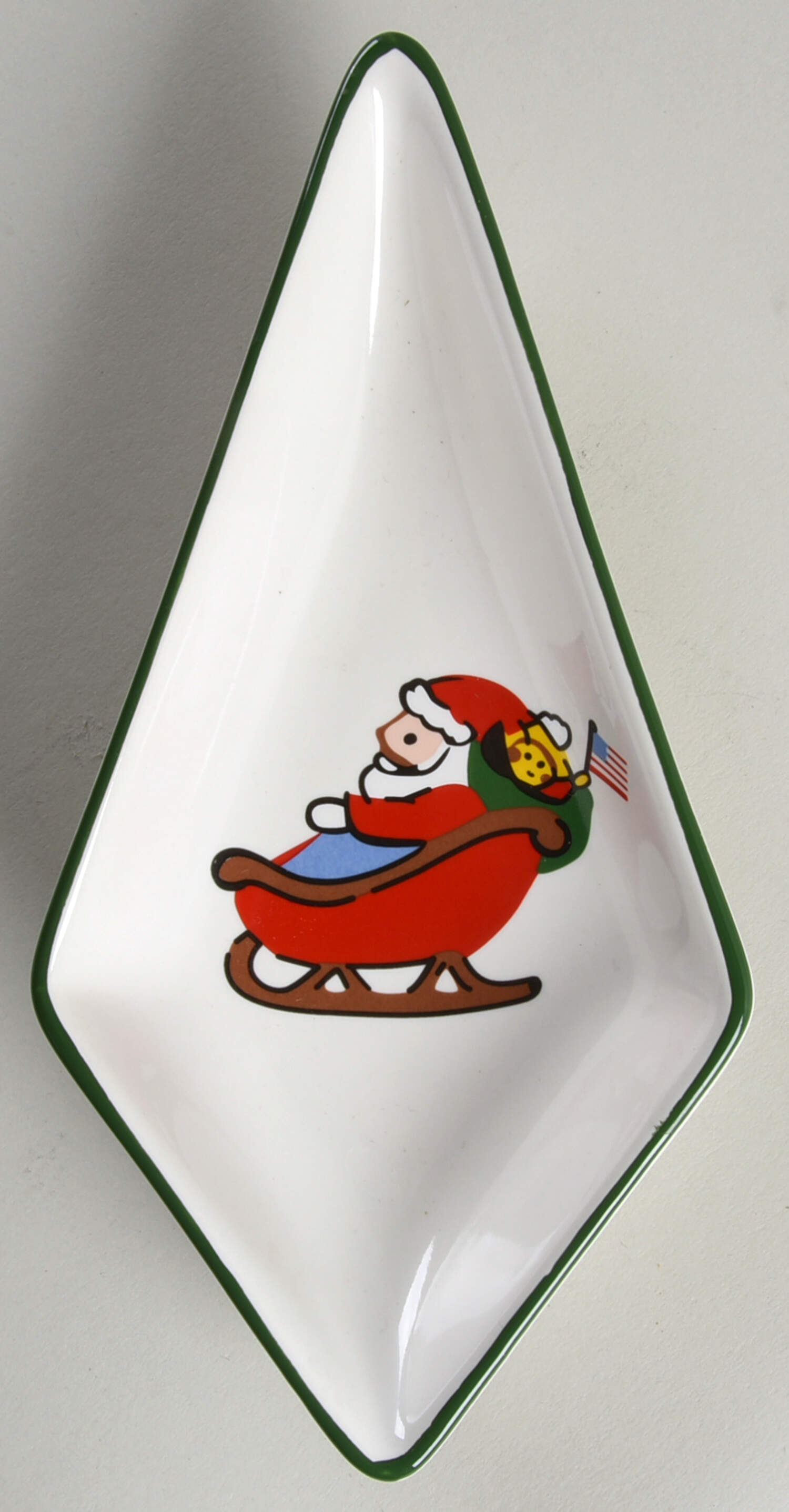 Snow Village Individual Section Star Shaped Dish by Pfaltzgraff-1