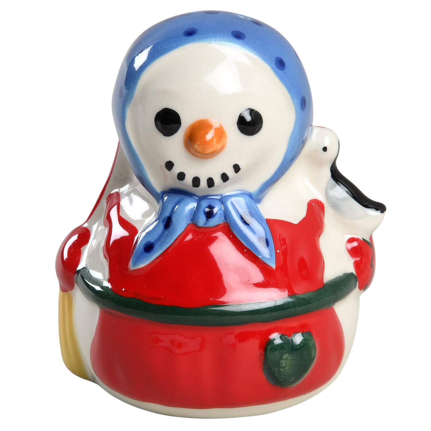 Snow Village Figural Salt Shaker by Pfaltzgraff-1