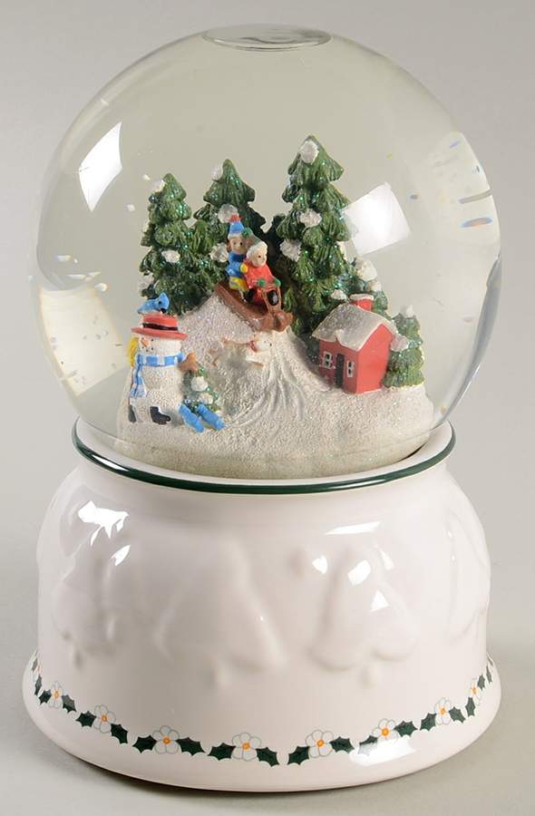 Snow Village Snow Globe by Pfaltzgraff-1