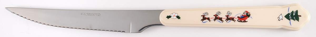 Snow Village Individual Steak Knife by Pfaltzgraff-1
