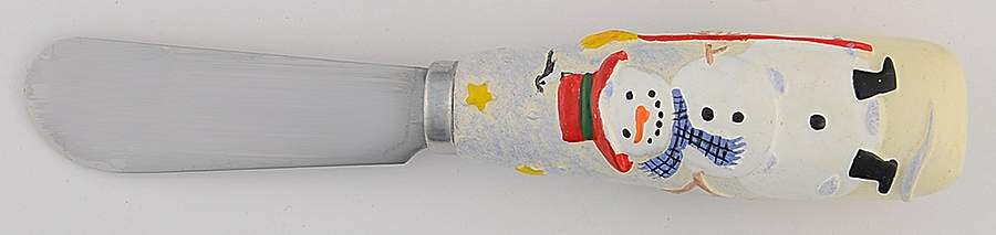 Snow Village Spreader (for Dip and Spreader) by Pfaltzgraff-1