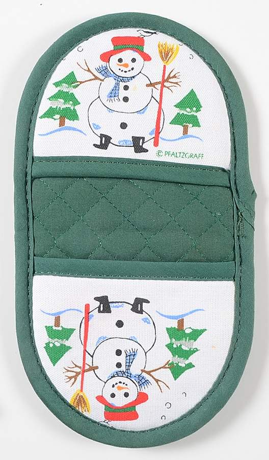 Snow Village Cloth Double Oven Glove by Pfaltzgraff-1