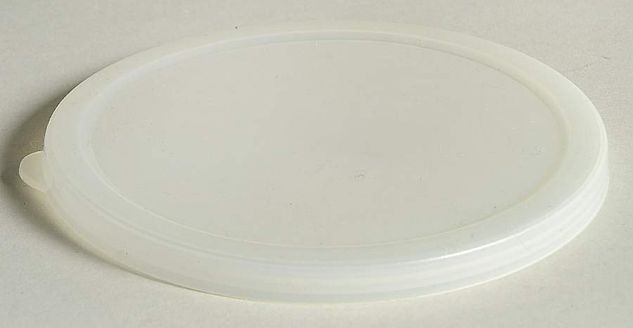 Snow Village Plastic Lid For 5 3/4" Metal Bowl by Pfaltzgraff-1