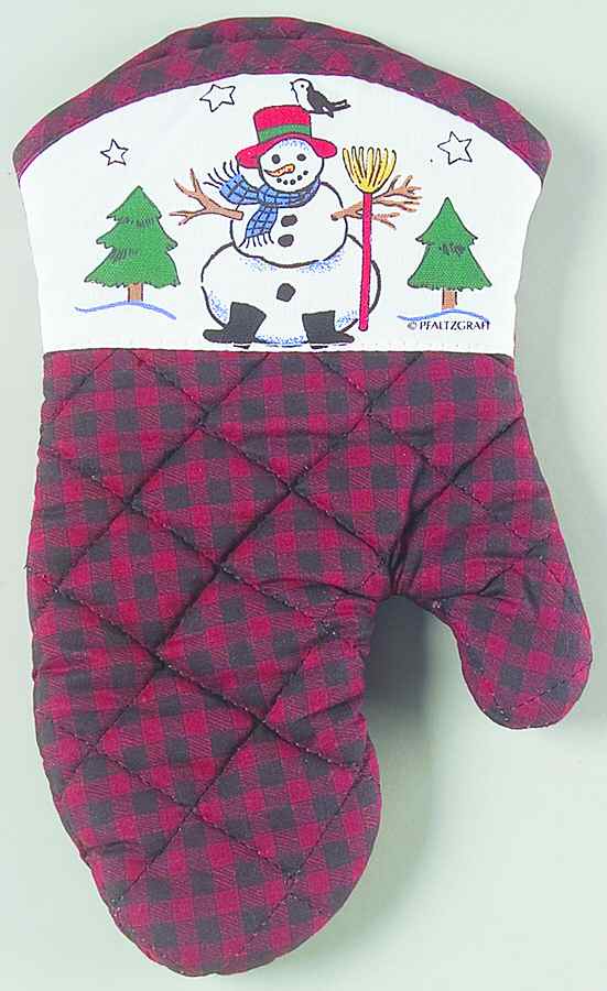 Snow Village Cloth Oven Mitt by Pfaltzgraff-1