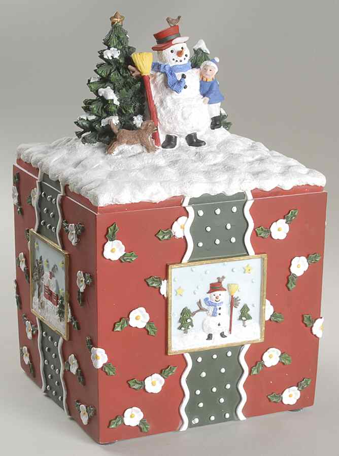 Snow Village Holiday Memory Box by Pfaltzgraff-1