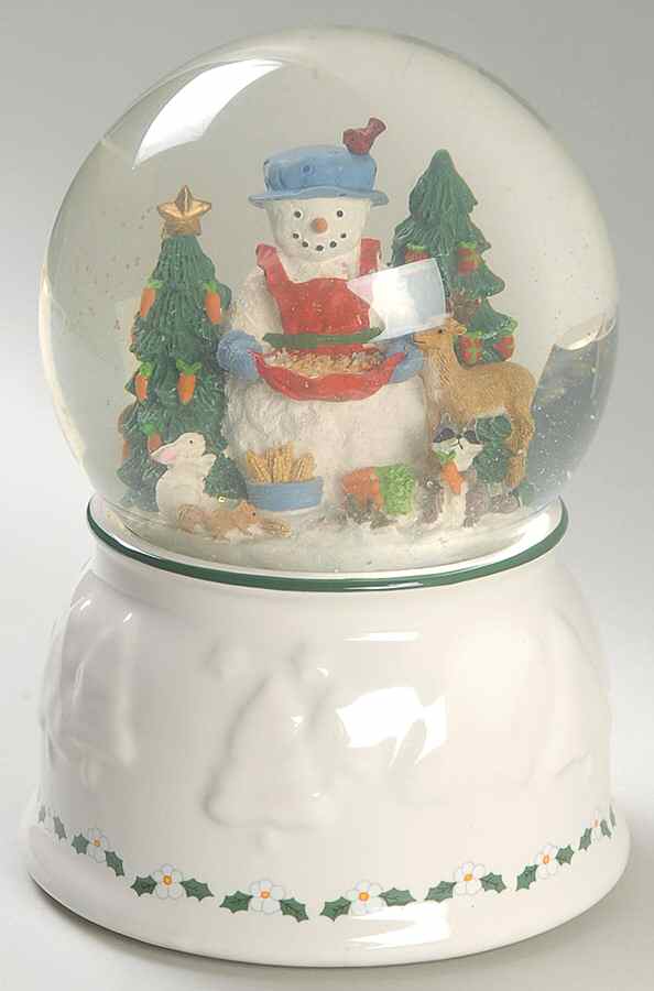 Snow Village Snow Globe by Pfaltzgraff-1