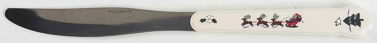 Snow Village Small Dinner Knife by Pfaltzgraff-1