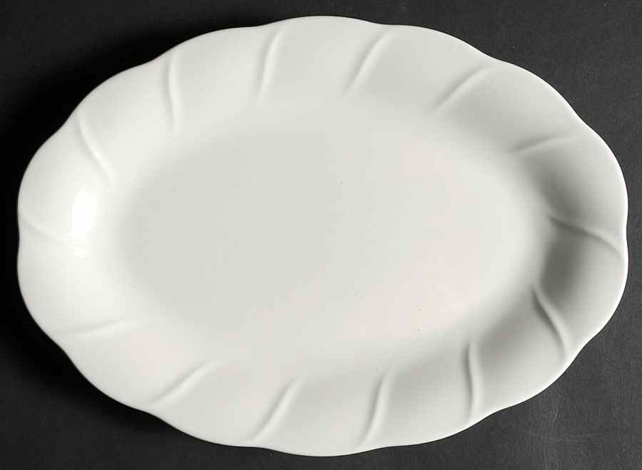 Stratus 12" Oval Serving Platter by Pfaltzgraff-1
