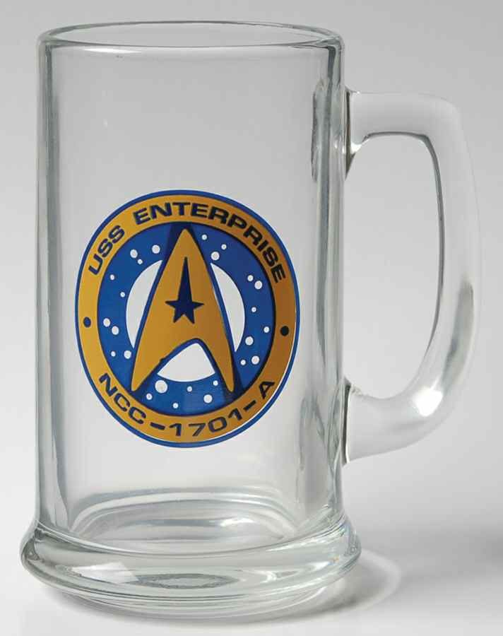 Star Trek (Stoneware) Glassware Tankard by Pfaltzgraff-1