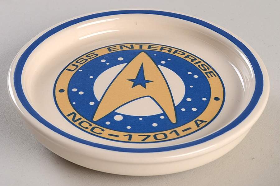 Star Trek (Stoneware) Coaster by Pfaltzgraff-1