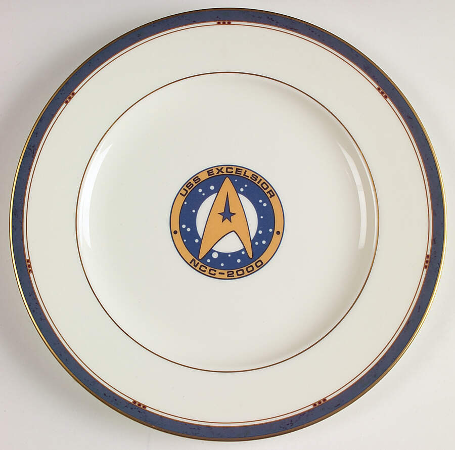 Star Trek (Bone China) Dinner Plate by Pfaltzgraff-1