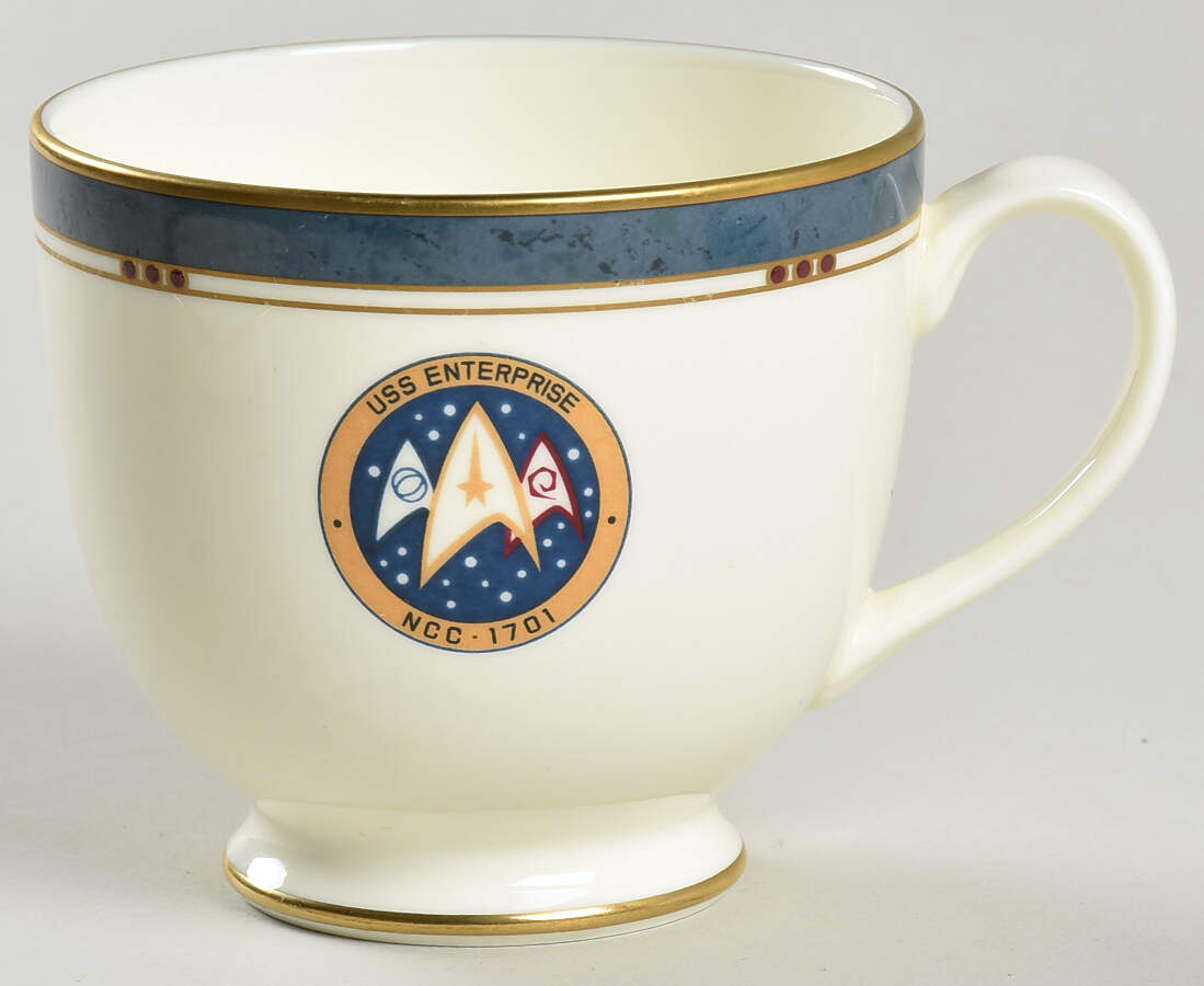Star Trek (Bone China) Footed Cup by Pfaltzgraff-1