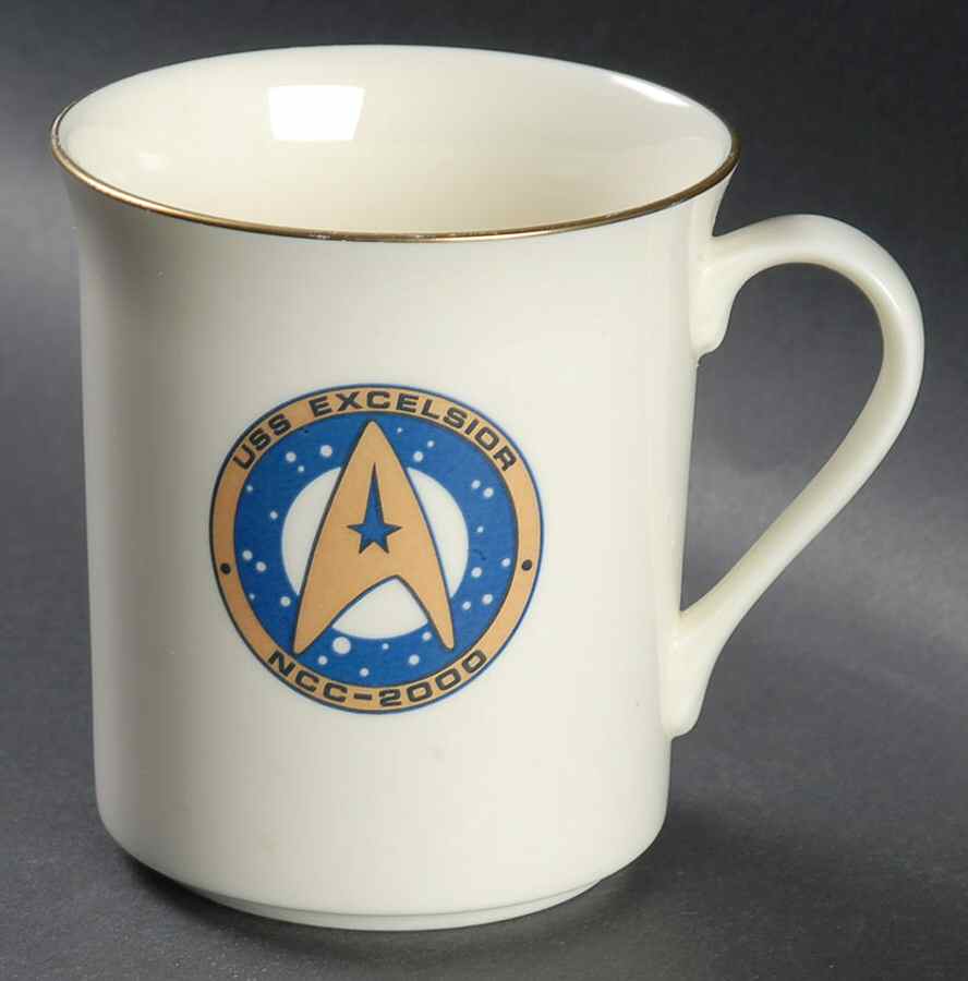 Star Trek (Bone China) Mug by Pfaltzgraff-1
